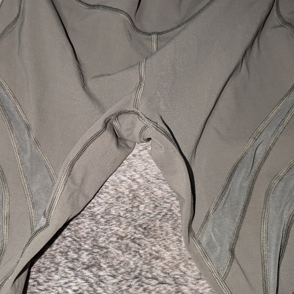 Lululemon Wunder Under Hi-Rise Tight Mesh Green Women's 6 - Picture 8 of 12